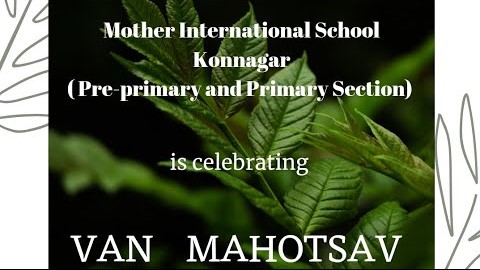 Van Mahotsav Celebration by MISK Pre-primary and Primary Section